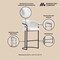 Manhattan Comfort Augusta Barstool in White, 2PK 2-BS021-WH - alternate 2